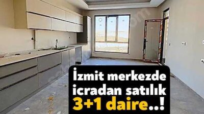 Kocaeli’nin İzmit ilçesinde Mehmet Ali Paşa Mahallesi’nde yer alan 3+1