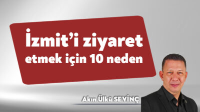 Yazıma “Yaşadığınız kentte turist oldunuz mu hiç?” sorusuyla başlamak istiyorum.