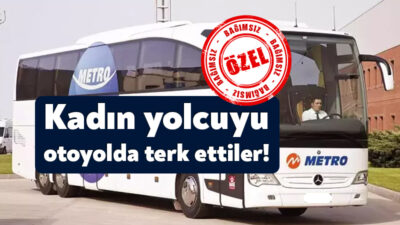 Metro Turizm ile kentimize seyahat eden Selvan isimli bir kadından