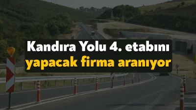 Kocaeli Büyükşehir Belediyesi, İzmit Kandıra Yolu 4. Etabı için yapım
