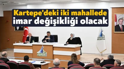 Kartepe Belediyesi Aralık Ayı olağan meclis toplantısı Kartepe Belediye Başkanı
