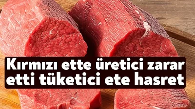 Kırmızı et fiyatlarında son beş yıl içerisinde görülmemiş bir artış