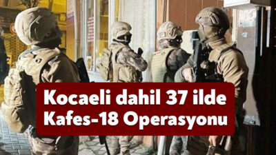 İçişleri Bakanı Ali Yerlikaya, Kocaeli dahil 37 ilde eş zamanlı