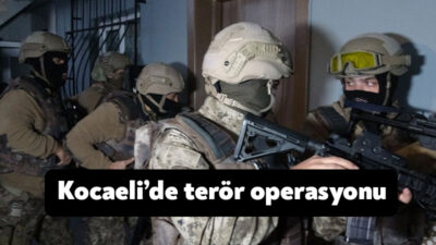 Aralarında Kocaeli’nin de olduğu 32 ilde bölücü terör örgütüne yönelik