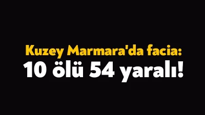 Kuzey Marmara Otoyolu Sakarya geçişinde 3 otobüsün karıştığı zincirleme kazada