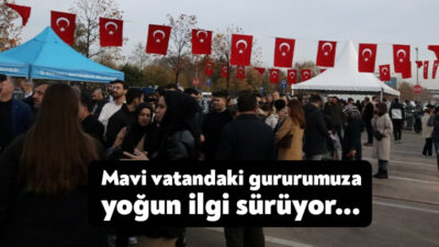 Cumhuriyetin 100. yılında Kocaelililerin ziyaretine açılan milli gururumuz TCG Anadolu’yu