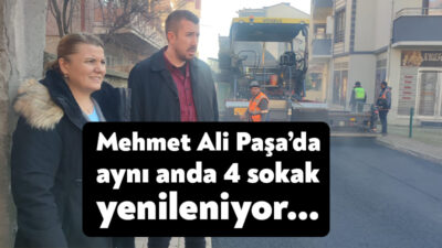 İzmit Belediyesi Fen İşleri Müdürlüğü, Mehmet Ali Paşa Mahallesi’ndeki 4