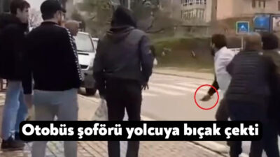 Kocaeli’nin Darıca ilçesinde özel halk otobüsü şoförü kavga ettiği yolcuya