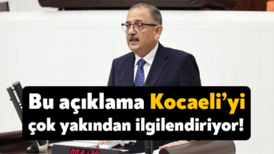 TBMM Genel Kurulu’nda Çevre Şehircilik ve İklim Değişikliği Bakanı Mehmet