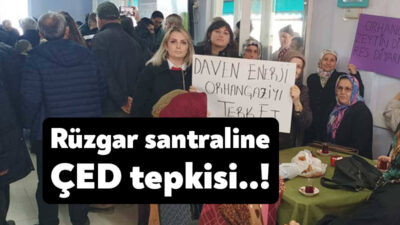Bursa, Kocaeli ve Yalova ili sınırları içerisinde yapılmak istenen rüzgar