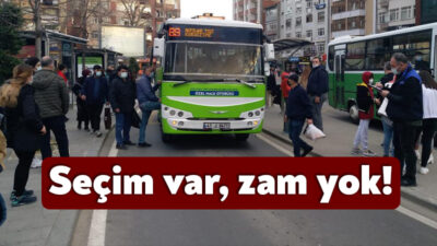 Her yıl yeni yılın ilk günlerinde Kocaeli genelinde ulaşıma zam