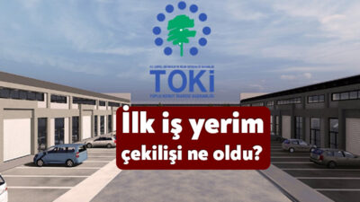 TOKİ'nin başlattığı "İlk İş Yerim" kampanyasında hala Kocaeli’de bir çekiliş