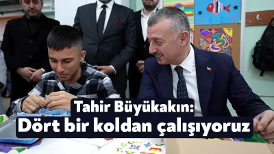 Başkan Tahir Büyükakın, Darıca Şehit Yakup Gülmez Ortaokulu’nda hayata geçirilen