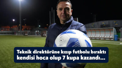 Bölgesel Amatör Lig'de adil forma dağıtmadığı gerekçesiyle teknik direktörüne kızan