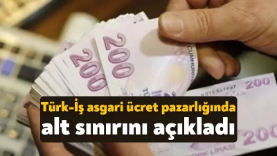 11 Aralık'ta toplanacak Asgari Ücret Tespit Komisyonu öncesinde açıklamalarda bulunan