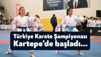 Kartepe'de 2 bin 200 sporcunun katılımıyla Türkiye Kulüpler Arası Karate