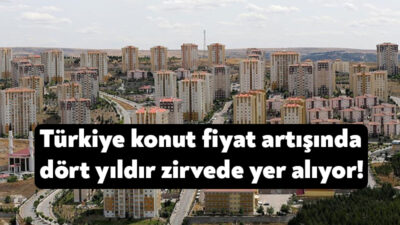 2023'ün üçüncü çeyreğinde de konut fiyatlarının en çok artış gösterdiği