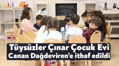 İzmit Belediyesi, Tüysüzler Mahallesi’nde hayata geçirdiği Çınar Çocuk Evi’ni Türk