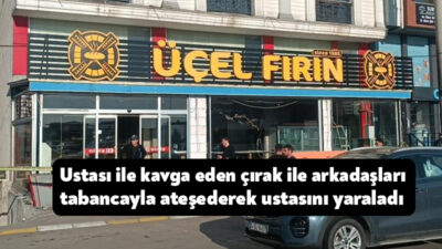 Kocaeli'nin Gebze ilçesinde fırında ustası ile kavga eden çırak, 2