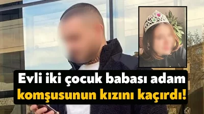 Kocaeli'de 28 yaşındaki evli ve 2 çocuk babası M.K., komşusunun