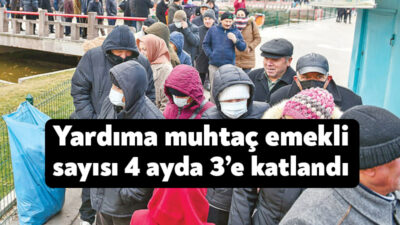 Geçim mücadelesi veren emekliler, sosyal yardımlarla ayakta kalmaya çalışıyor Eylül