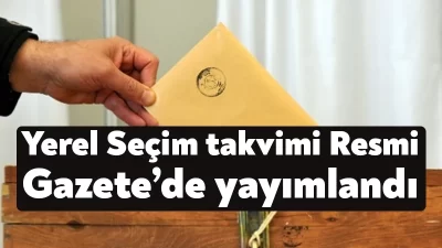 31 Mart 2024 tarihinde yapılacak olan Mahalli İdareler Genel Seçimlerine