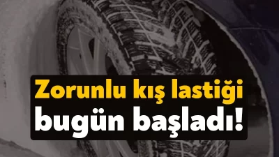 İstanbul'da 25 Kasım'da başlayan ticari araçlar için kış lastiği kullanım