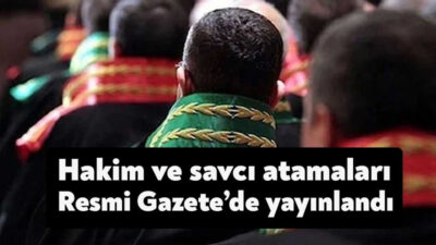 Hakimler ve Savcılar Kurulu 1. Dairesi tarafından 2023 Yılı Adli