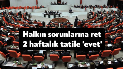 TBMM Genel Kurulu'nda muhalefet partilerinin gündeme alınmasını istediği halkın sorunları
