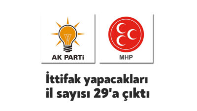 Ak Parti ve MHP’nin içerisinde yer aldığı Cumhur İttifakı’nın işbirliği