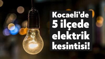 SEDAŞ, Kocaeli'de bakım ve onarım çalışmaları gerçekleştirecek. Yapılacak çalışmalar kapsamında