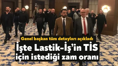 Lastik-İş Sendikası’nın örgütlü olduğu Pirelli, Brisa, Prometeon. Goodyear İzmit ve