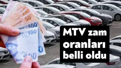 Araç sahipleri yeni yılda Motorlu Taşıtlar Vergisi'nin (MTV) ne kadar