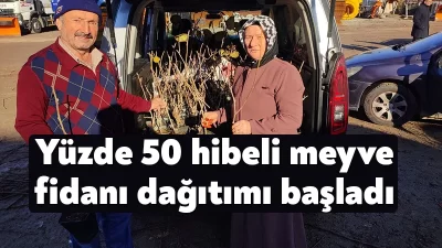 Kocaeli Büyükşehir, “Meyveciliği Geliştirme Projesi” kapsamında üreticilere yüzde 50 hibeli