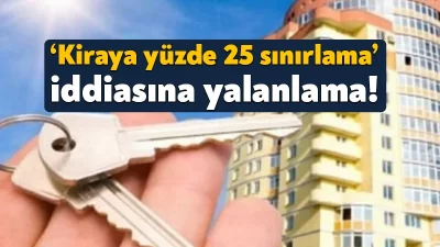 Dezenformasyonla Mücadele Merkezi’nden yapılan açıklamada, Mehmet Şimşek’in ‘konut kiralarında yüzde