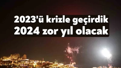 Vatandaş umudunu kaybetmese de zorlu bir yıl bizi bekliyor. Yeni