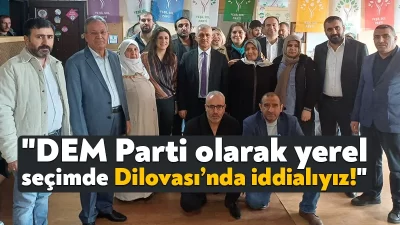 DEM Parti Dilovası İlçe Örgütü Kongresinde konuşan Kocaeli Milletvekili Ömer