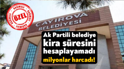 Seçimlere 2.5 ay kala belediye hizmet araçlarının kiralama süresini hesaplayamayan