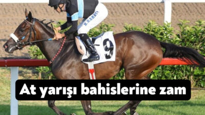Türkiye Jokey Kulübü, müşterek bahis oyunları birim fiyatlarına zam yaptı.