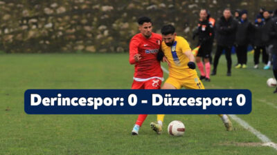 TFF 2.Lig Kırmızı Grup 21. hafta karşılaşmasında Belediye Derincespor, konuk