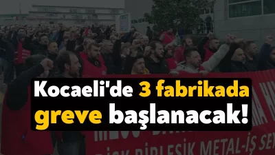 Birleşik Metal-İş, 19 Ocak’ta MESS kapsamındaki 63 fabrikada, 12 bin