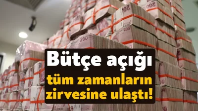 2023'te merkezi yönetim bütçesi açığı, 1 trilyon 374 milyar 968
