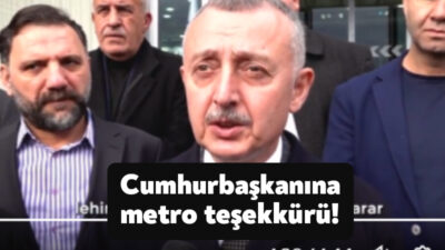 Kocaeli Büyükşehir Belediye Başkanı Tahir Büyükakın Kuzey Metro Hattının yatırım