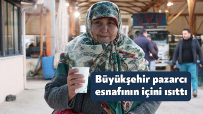 Büyükşehir, Yeşilova ve Alikahya’da sabah erken saatlerde tezgah kuran pazarcı