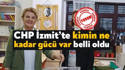Haftalardır CHP’nin İzmit Belediye Başkan adayının kim olacağı merak ediliyordu.