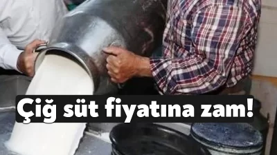 Ulusal Süt Konseyi (USK), çiğ süt tavsiye fiyatının 22 Ocak'tan