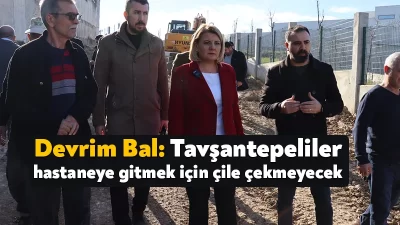 İzmit Belediyesi Fen İşleri Müdürlüğü ekiplerinin Tavşantepe Mahallesinde gerçekleştirdiği Şehir