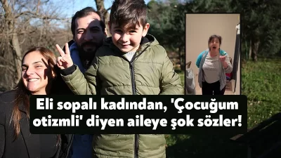 Otizmli çocuklarının eğitimi için Almanya'dan Kocaeli'ne gelen aile, komşularının kapılarına