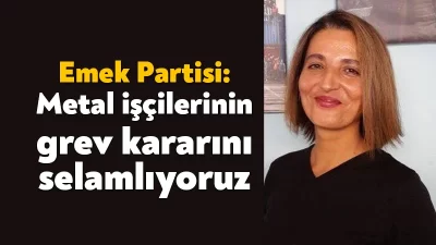 Emek Partisi: Metal işçilerinin insanca bir yaşam mücadelesini destekliyor, tüm