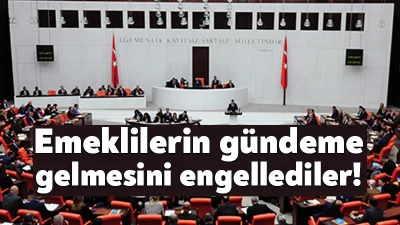 Emekliler yüzde 5’lik ek zamla hüsrana uğrarken, AKP ve MHP
